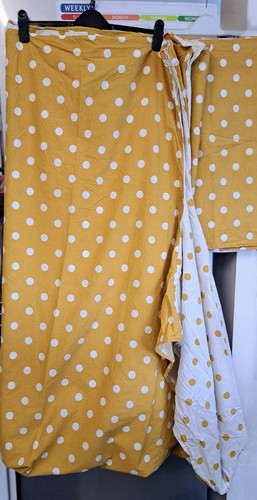 Polka dot kingsize duvet cover - polka,