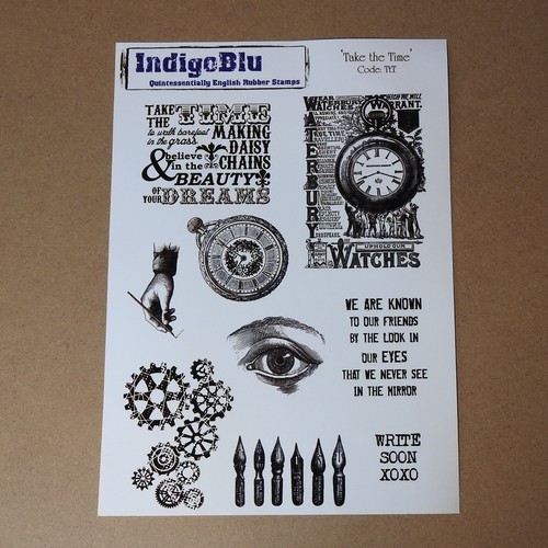 Indigoblu take the time rubber - take,