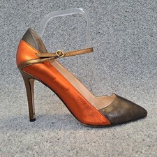 LK Bennett Court Shoes Orange
