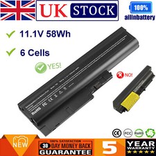 T60 Battery for IBM Lenovo Thinkpad T60p T61 T61p T500 R500 SL300 SL500 Series