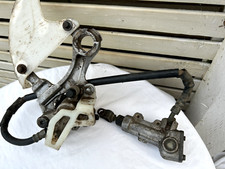 Yamaha DT125 Rear Bracket, Caliper & Master Cylinder & Protection Plastic