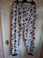 Love to Lounge Womans Harry potter multicoloured Lounge Pjs  Fit 12/14 New 