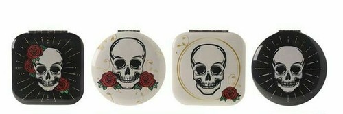 Skull bones compact mirror - &,