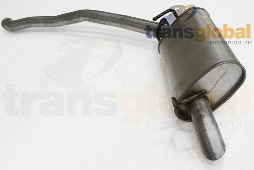 Rear single exhaust - rear,