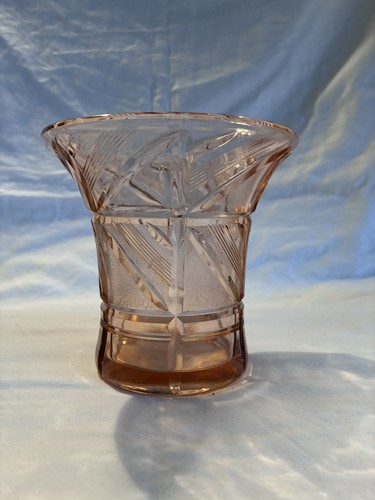Vintage art deco pink - pink, glass