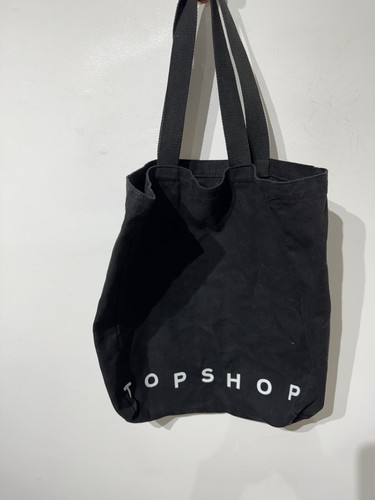 Topshop black canvas - topshop,