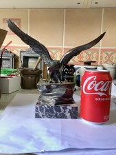 Large Antique Bronze Eagle