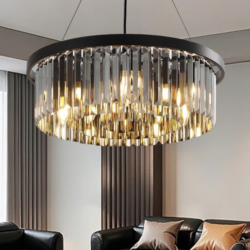 Modern round crystal - k9,