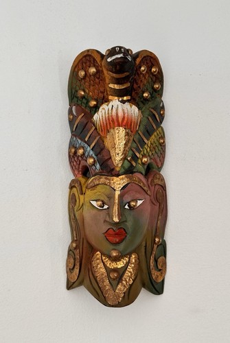 Wooden lady face - lady,