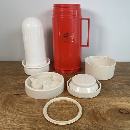 Vtg thermos food flask 85l - thermos,