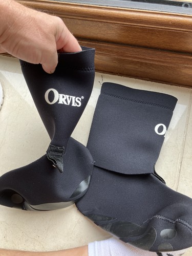 Orvis black neoprene wading - black,