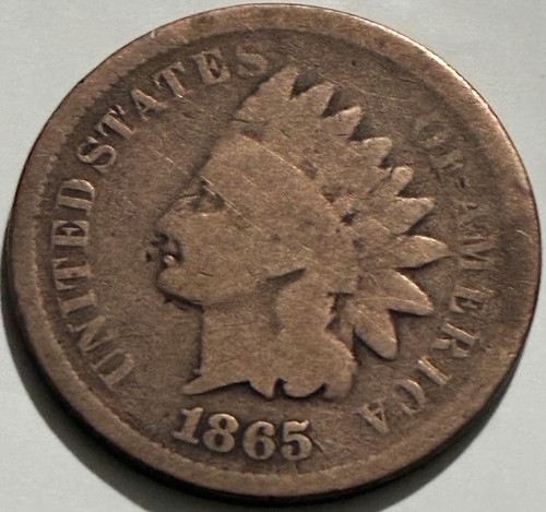 1865 indian head - 1865,