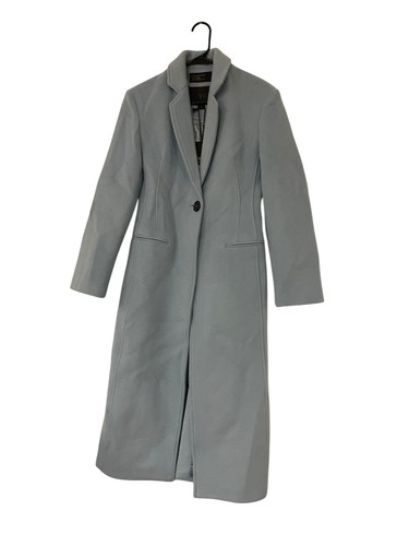 Zara womens long coat sky - coat,