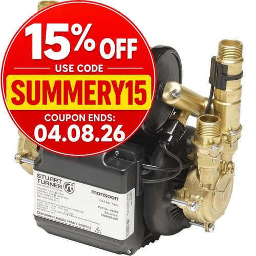 Stuart turner shower pump - stuart,