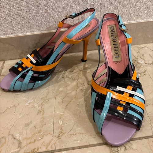 Emilio pucci high heel mules - high,