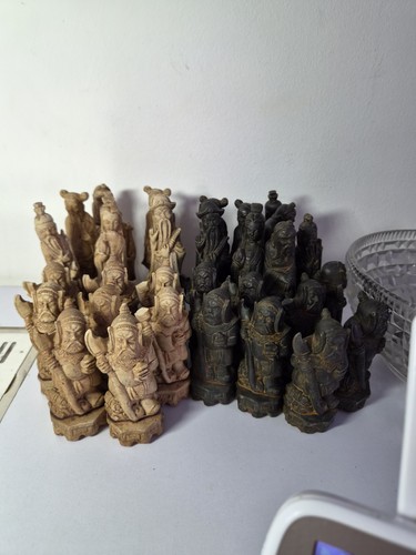 Vintage chinese style chess - vintage,