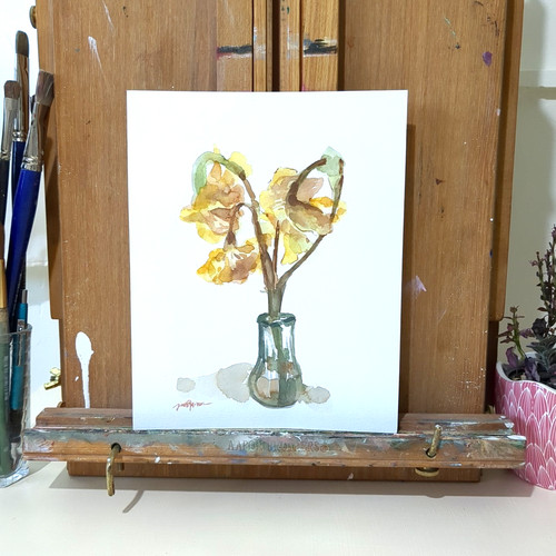 Original watercolor painting - watercolor,