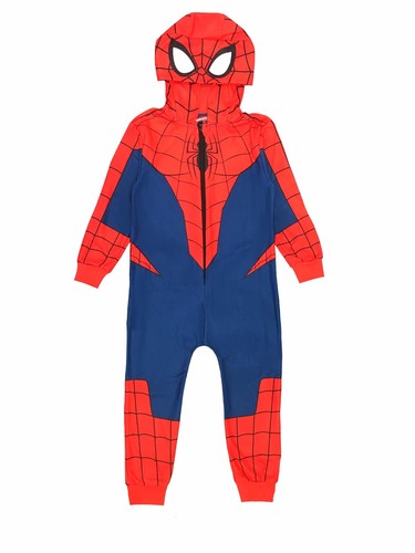Boys spiderman hooded fleece - hooded,