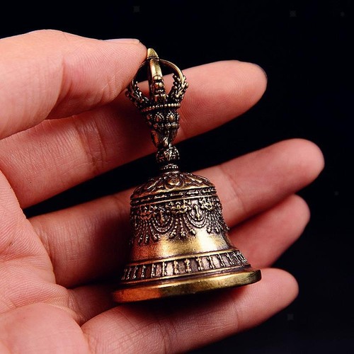 Loud tibetan hand bell - loud,