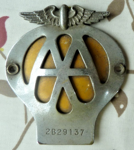 Early vintage badge no - badge,