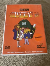 MUZZY CD AND DVD LEVEL 2 LEARN SPANISH LANGUAGE COURSE FOR CHILDREN RARE BBC