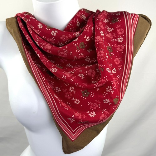 Vintage jaeger silk scarf - jaeger,