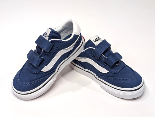 Vans brooklyn navy canvas - v,