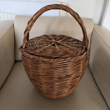 Vintage Hand Woven Wicker