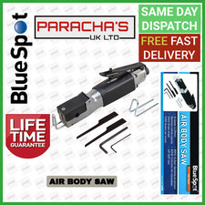 Bluespot Air Body Saw Reciprocating Pneumatic Metal Cut Off Tool With 2 Blades
