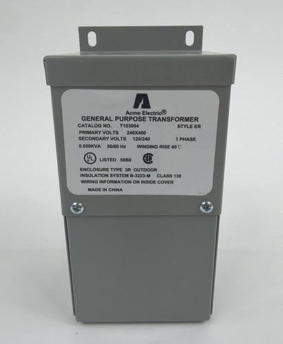 New acme electric - electric, low