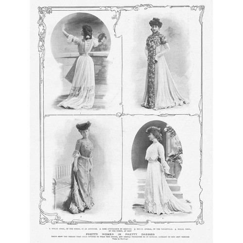 Fashion edwardian ladies - edwardian, in