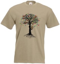 Bodhrán T-shirt Musical Tree Bodhran Gift Irish frame drum in all sizes