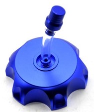 BLUE CNC PIT BIKE ALLOY FUEL