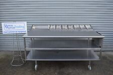 Stainless Steel Table Pizza Prep sandwich prep 1.8m x 1m x 0.87m High Free P+P