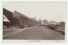 Read, Whalley Road, real photo postcard, Lancashire, unposted, 1930s?