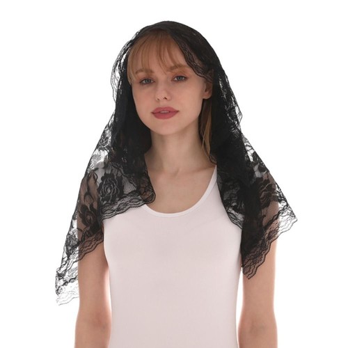 Spanish style lace mantilla - spanish,
