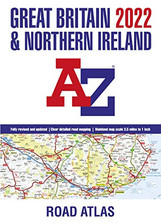 Great Britain A-Z Road Atlas 2022 (A3 Pape..., A-Z Maps