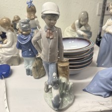 VINTAGE LLADRO NAO BOY AND HIS
