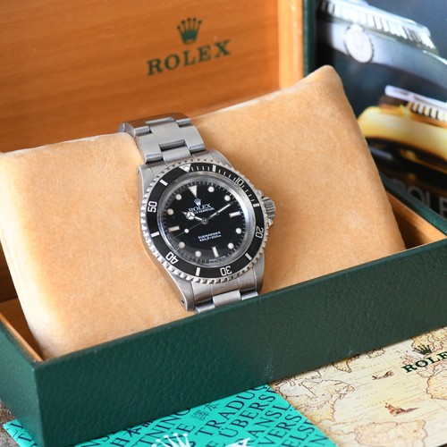 Rolex submariner 5513 1984 - rolex,