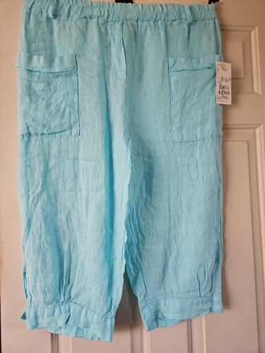 Bnwts ladies turquoise cropped - bnwts,
