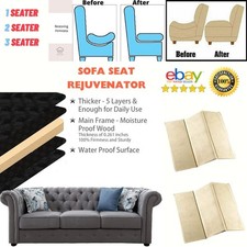New Sofa Seat Saver Sagging Rejuvenator Chair Boards Support For 1, 2, 3 Seater