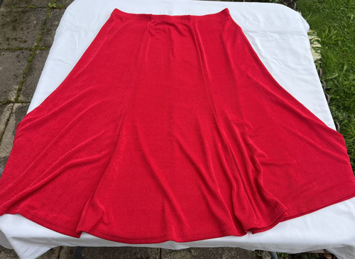 Ladies julipa red - ladies, elasticated