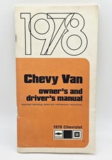 1978 Chevy Van Owners Drivers
