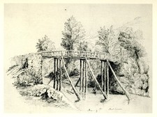 1972 Print: Pont Cynon in