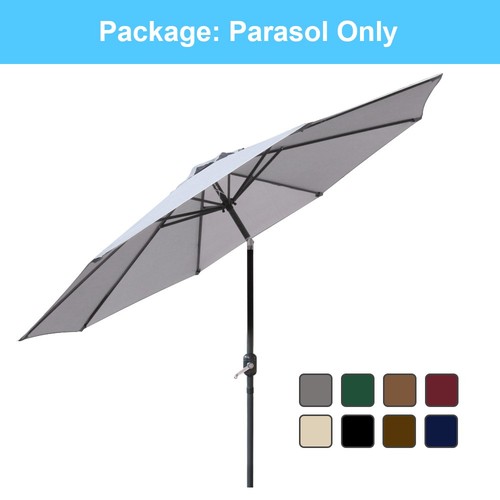 Round garden parasol - garden,