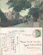 High Street view with horse