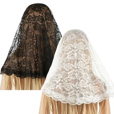 Mantilla Floral Bridal Veil