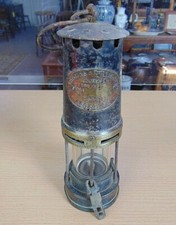 VINTAGE MINERS SAFETY LAMP -