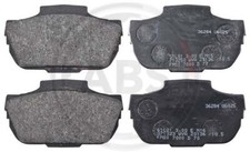 Front Brake Pad Set A.B.S. 36284 for Saab 96 1.5 V4 1965-1980