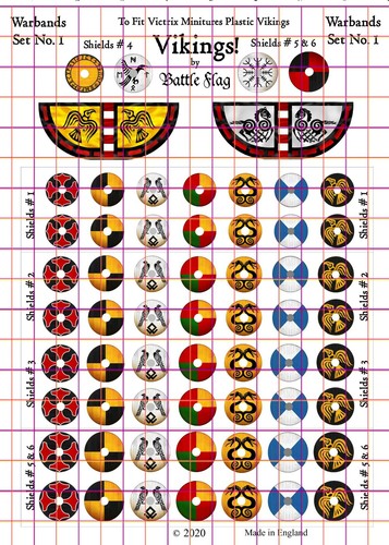 Victrix viking warband - warband, shield
